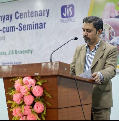 Dr. Rudrarup Gupta at JIS University